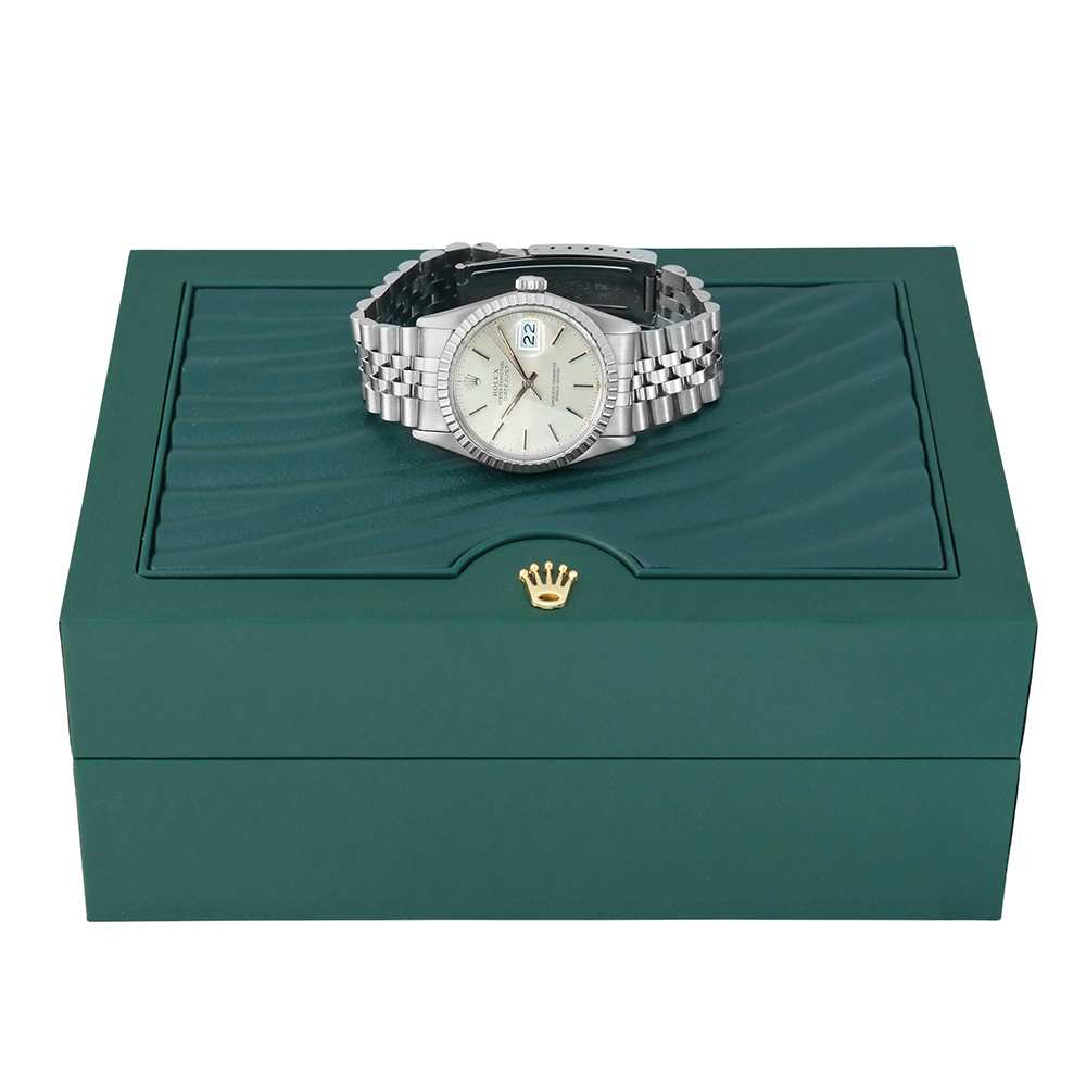 Rolex Datejust 36mm color plata Ref.-16030 - Imagen 3