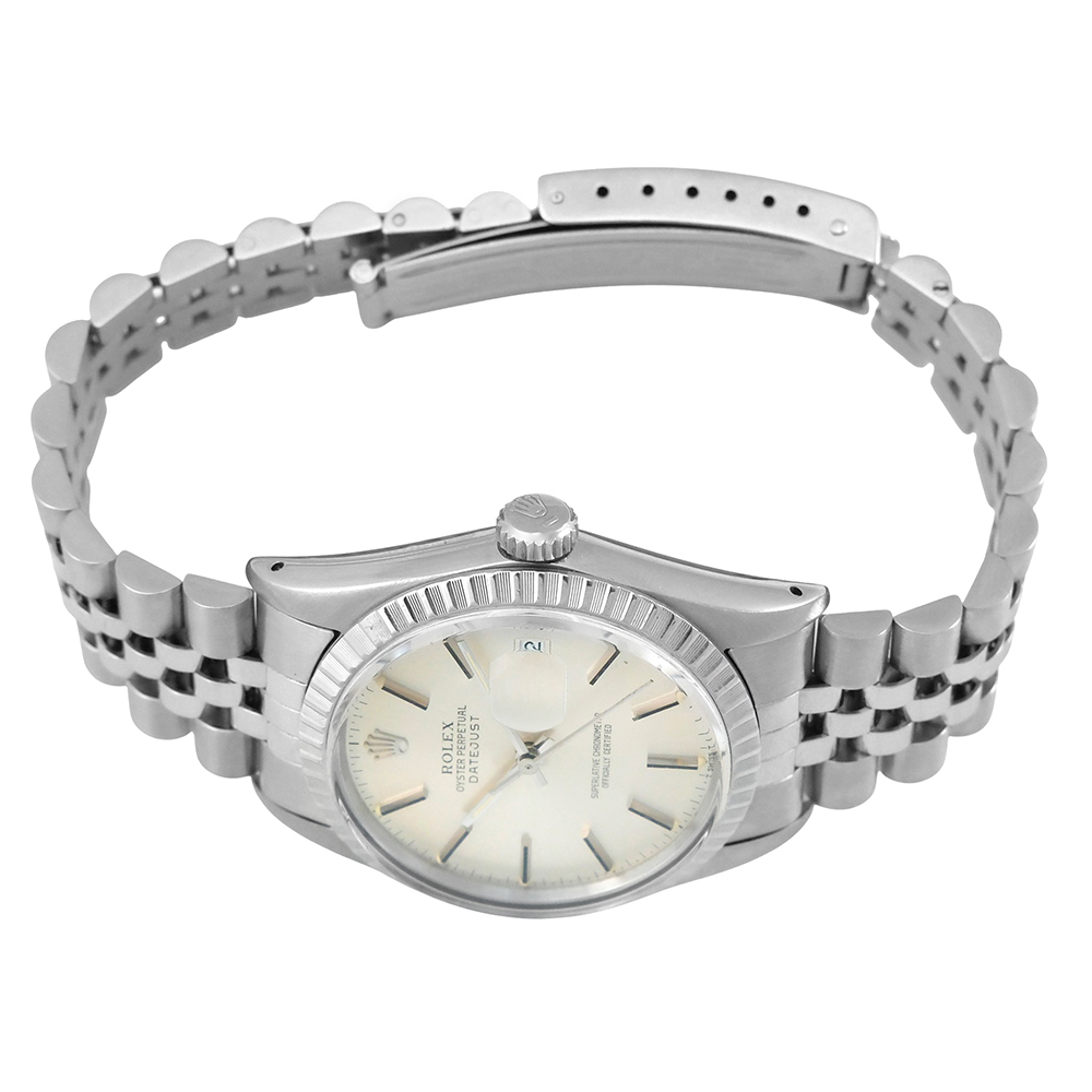 Rolex Datejust 36mm color plata Ref.-16030 - Imagen 8