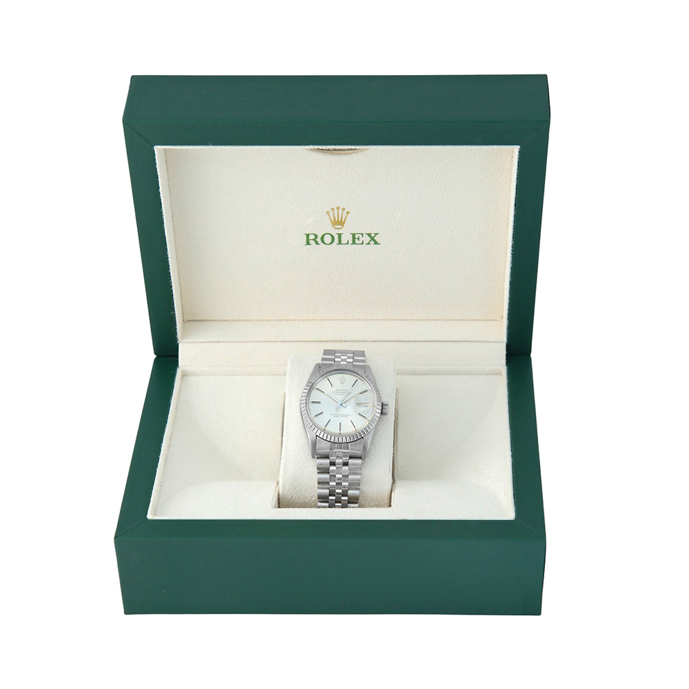 Rolex Datejust 36mm color plata Ref.-16030 - Imagen 4