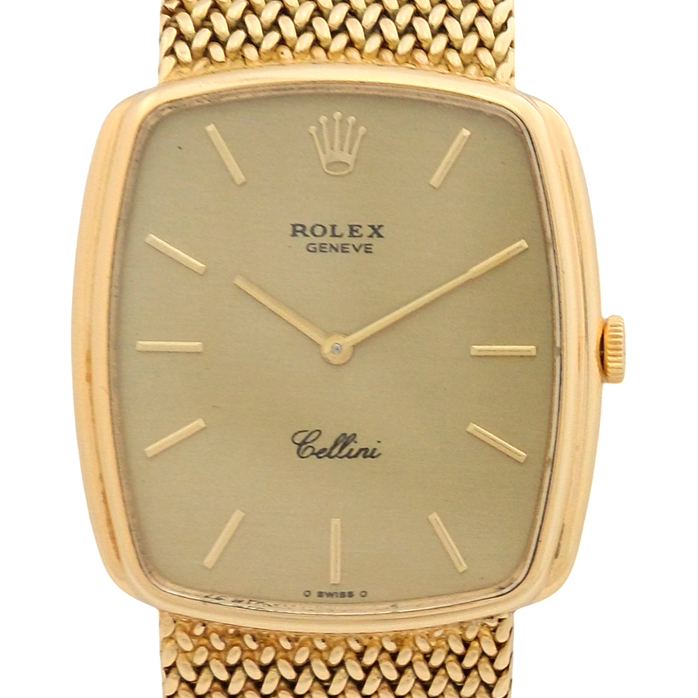 Rolex Cellini Oro 18K 28×31 mm Ref.- 4086 - Imagen 3