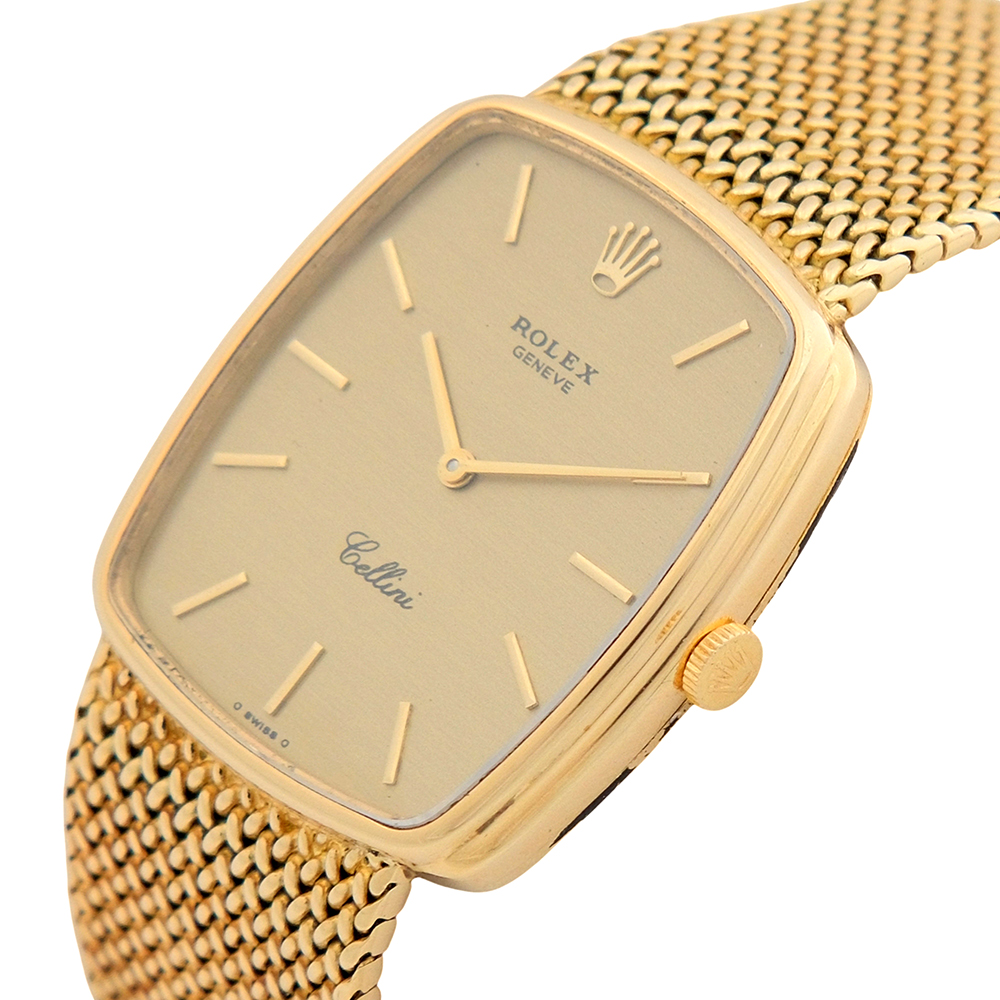 Rolex Cellini Oro 18K 28×31 mm Ref.- 4086 - Imagen 7