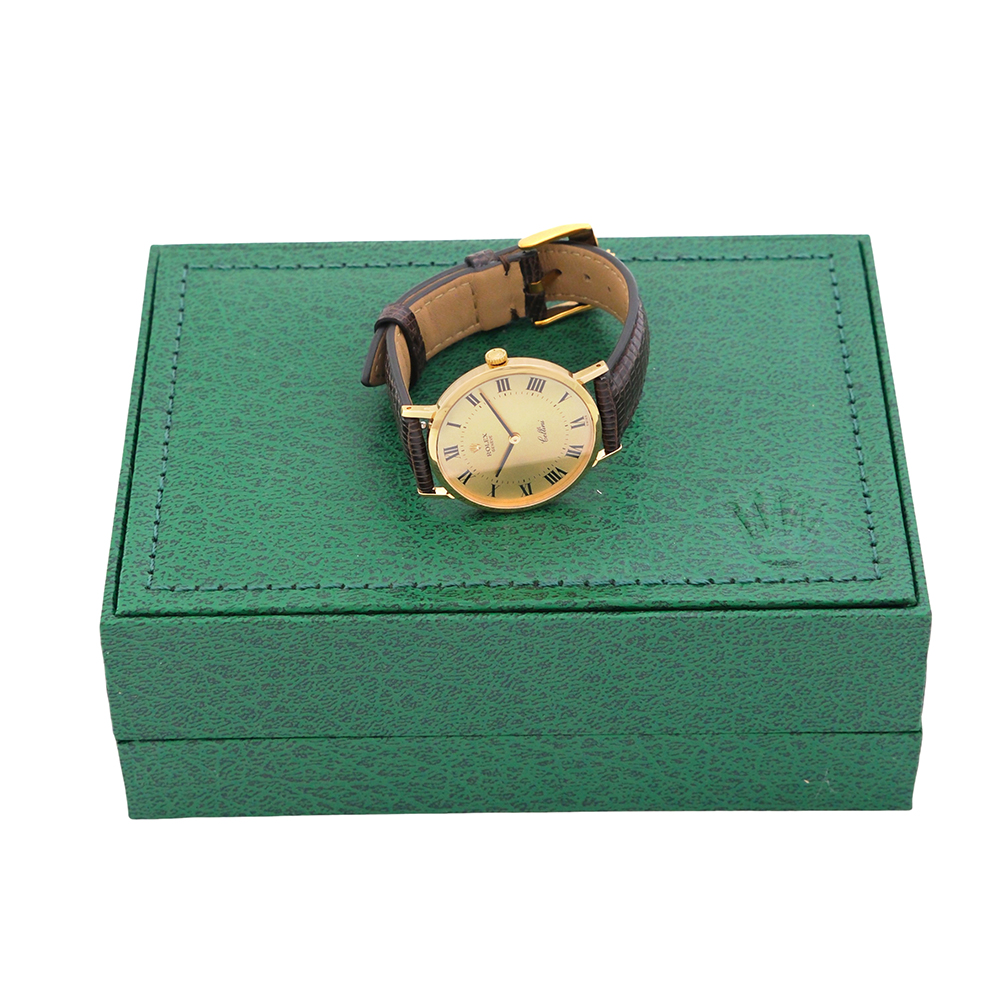Rolex Cellini Oro 18K 32×38 mm Ref.-4112 - Imagen 8