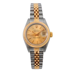 Rolex Lady Datejust esfera oro 26mm ref.-69173 (juego completo)