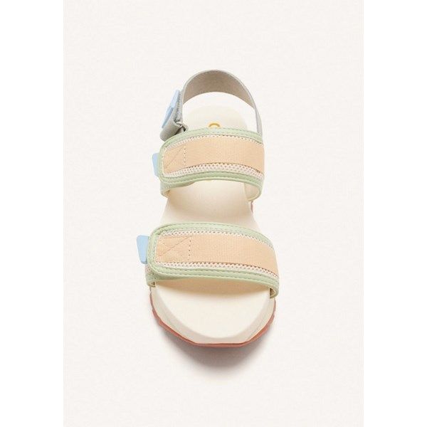 Sandalias deportivas GIOSEPPO en piel CRANMOOR beige - Imagen 5