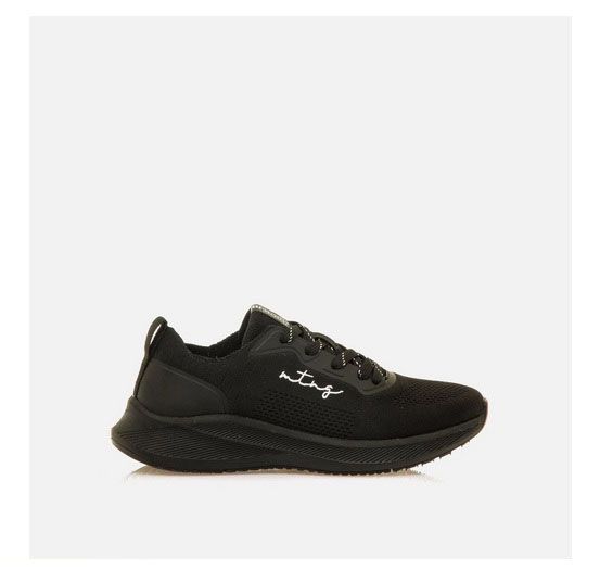 Zapatillas para mujer MUSTANG Somo negro - Imagen 4
