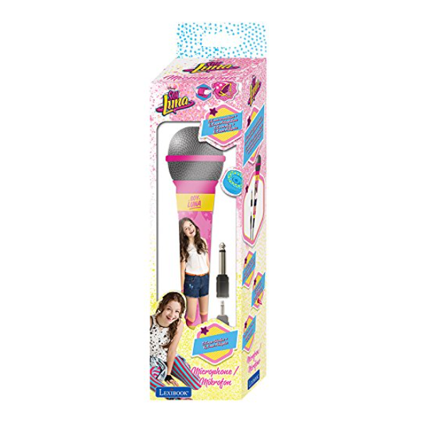 SOY LUNA – Micrófono Karaoke Soy Luna Disney Lexibook MIC100SL para niñas