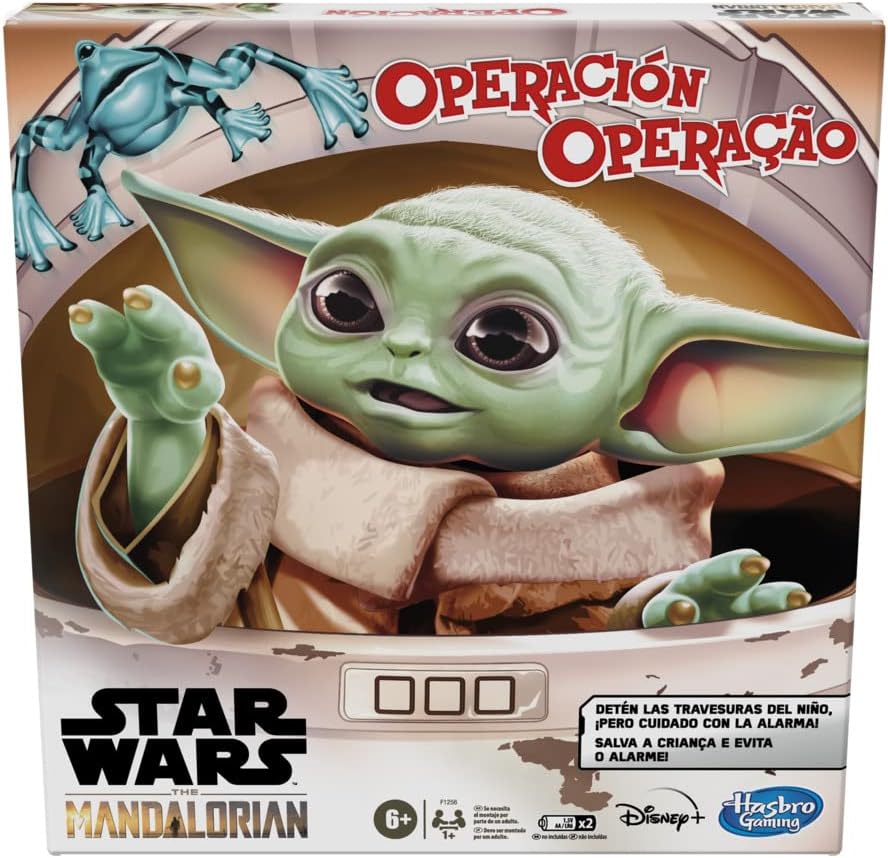 HASBRO – Operación Star Wars The Mandalorian – Juego de Mesa Grogu F1256 - Imagen 2