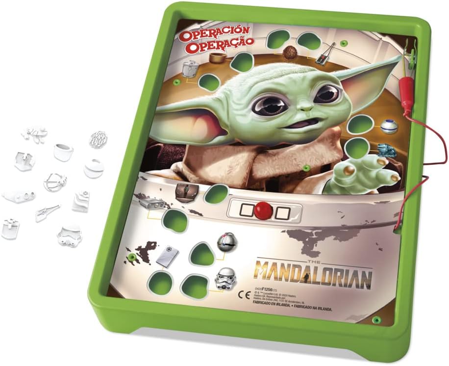 HASBRO – Operación Star Wars The Mandalorian – Juego de Mesa Grogu F1256 - Imagen 4
