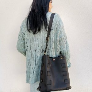 Saco Tiras Marrón