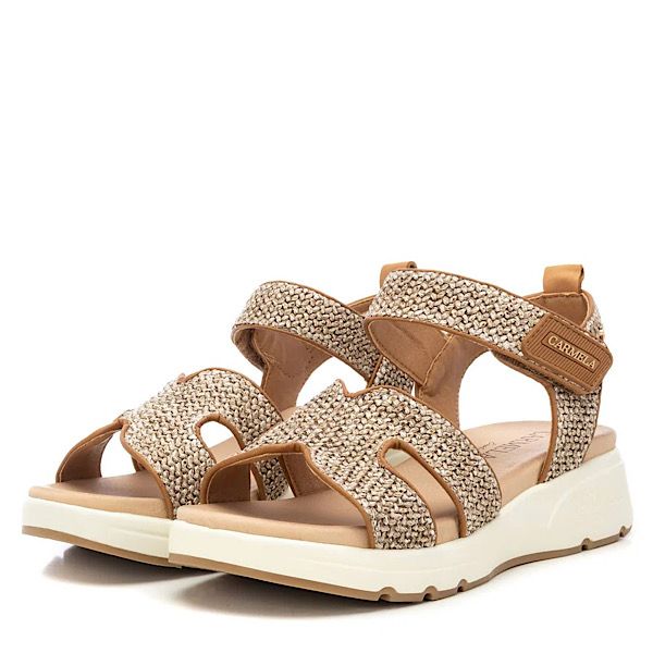 Sandalias confort de rafia CARMELA 16236203 - Imagen 3