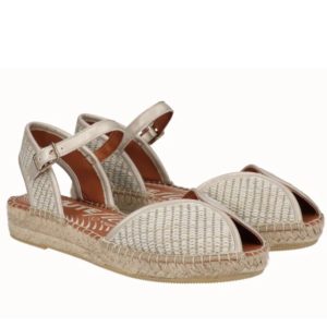 Sandalias planas Viguera YuteFlex Plata 2297