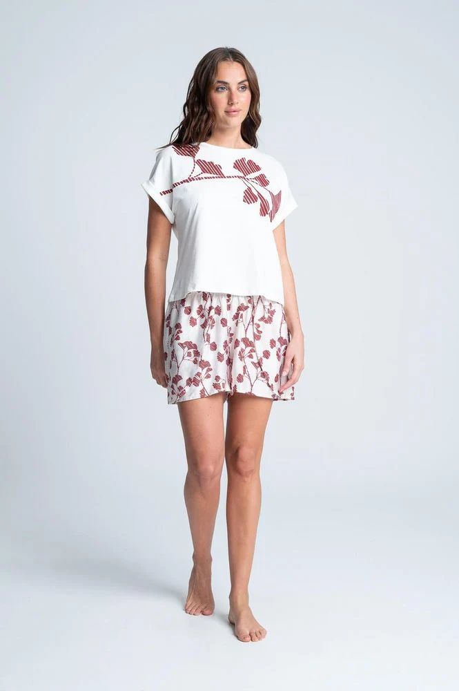 Short Pijama Amplia BRONZINI X ISABEL HENAO - Imagen 7