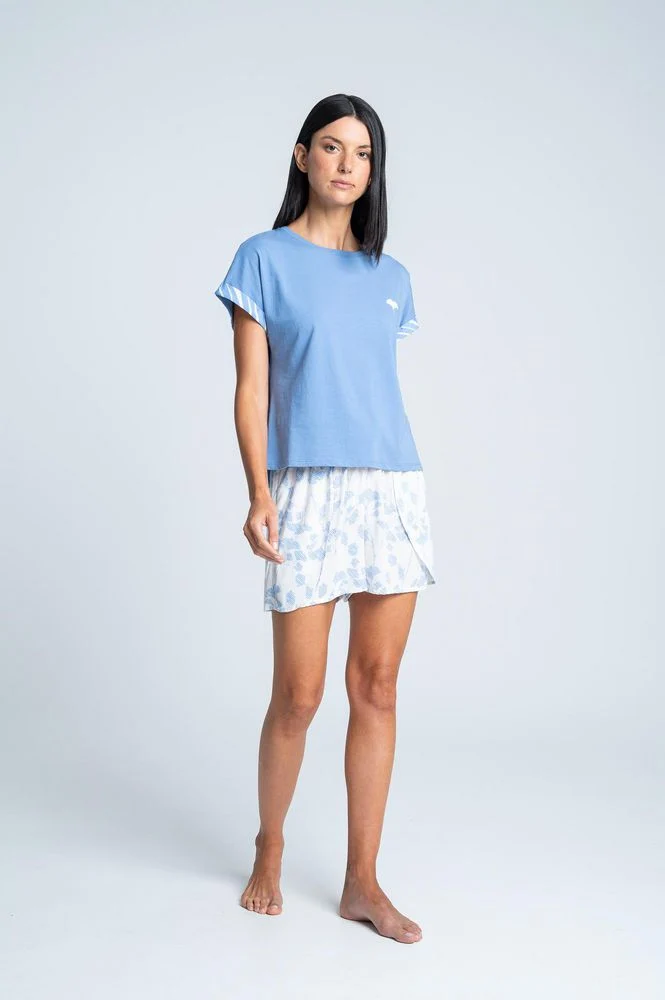 Short Pijama Amplia BRONZINI X ISABEL HENAO