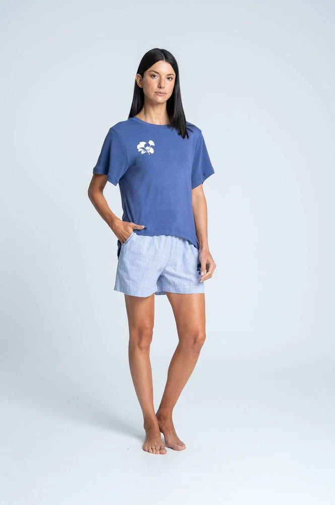 Short Pijama Amplia BRONZINI X ISABEL HENAO - Imagen 7