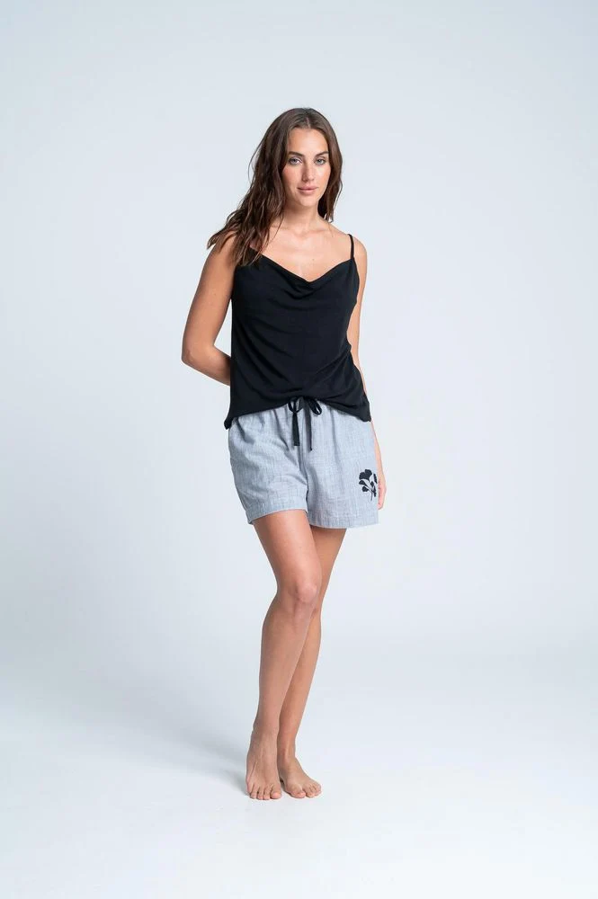 Short Pijama Amplia BRONZINI X ISABEL HENAO - Imagen 2