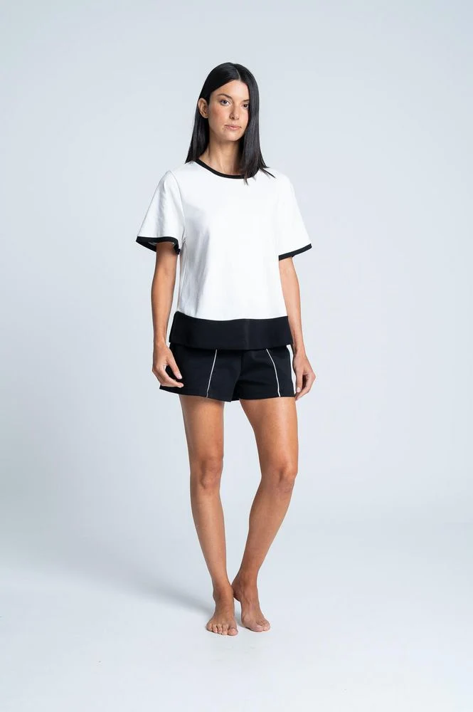 Short Pijama Ajustada BRONZINI X ISABEL HENAO