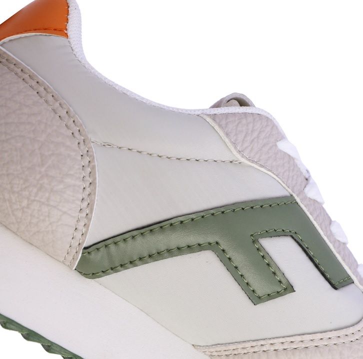 Zapatillas deportivas para mujer Fun and Basics Iris de nylon beige - Imagen 5