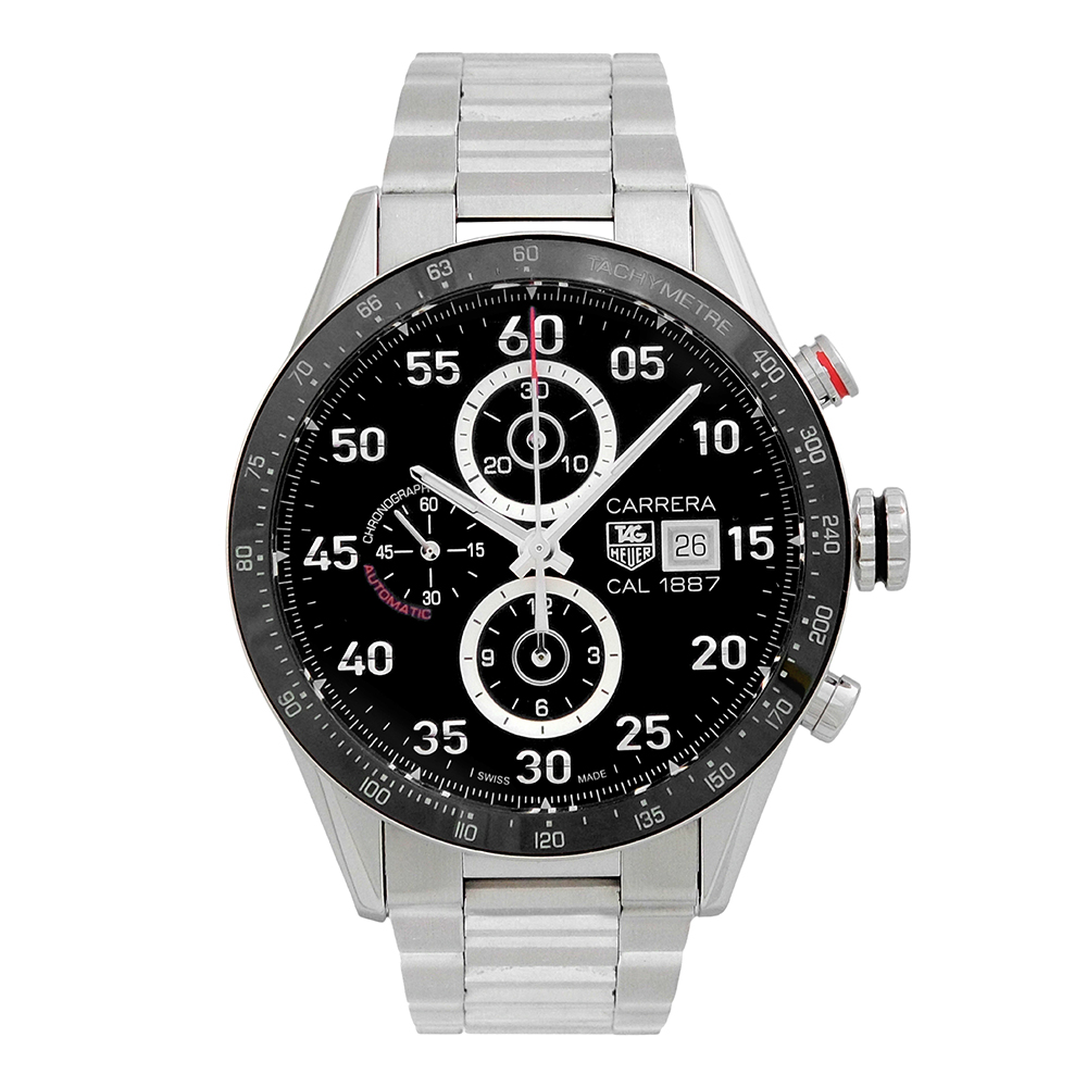 TAG Heuer Carrera Calibre 1887 Chronograph 43mm Ref.-CAR2A10.BA0799