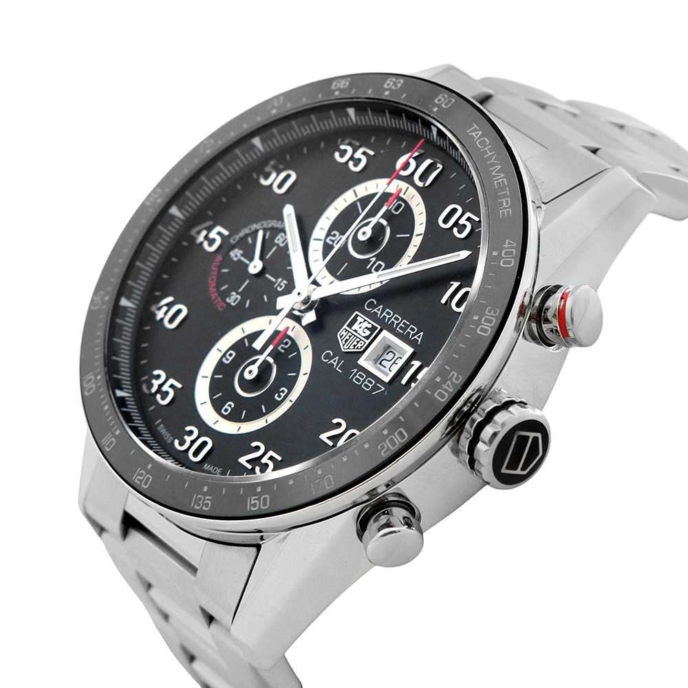 TAG Heuer Carrera Calibre 1887 Chronograph 43mm Ref.-CAR2A10.BA0799 - Imagen 7