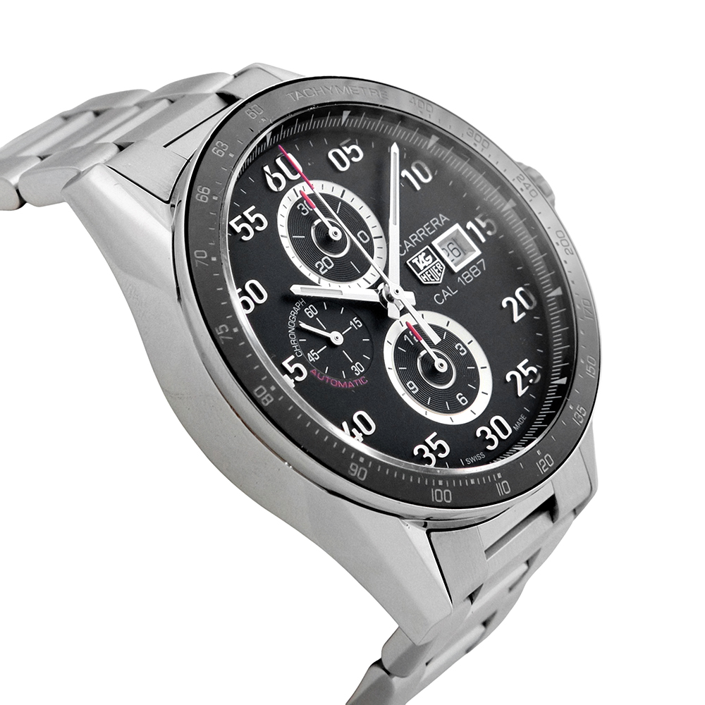 TAG Heuer Carrera Calibre 1887 Chronograph 43mm Ref.-CAR2A10.BA0799 - Imagen 6