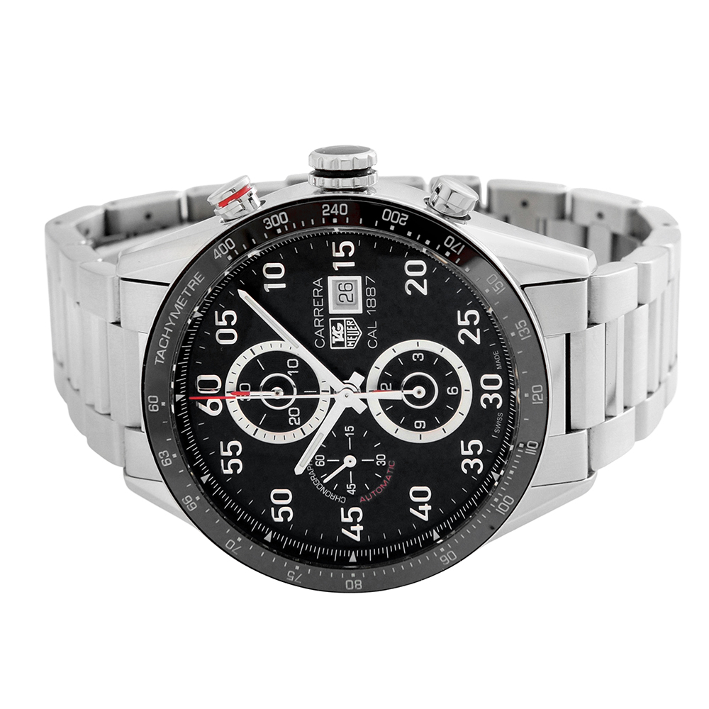 TAG Heuer Carrera Calibre 1887 Chronograph 43mm Ref.-CAR2A10.BA0799 - Imagen 5