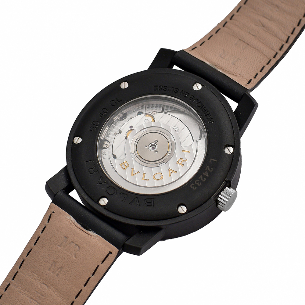 Bulgari Carbongold Via Condotti 40mm Ref.-BB40CL - Imagen 7