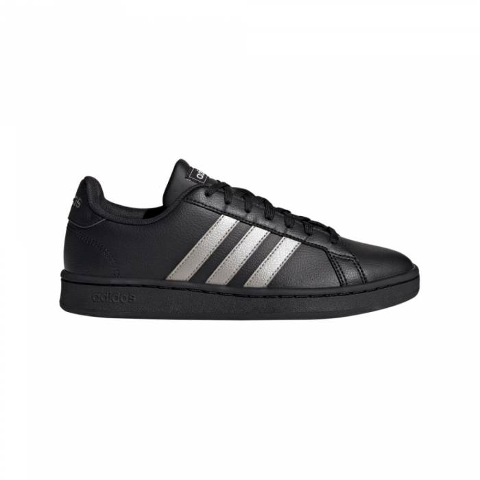 ADIDAS – Zapatillas Adidas Grand Court Mujer Negras EE8133 con Cloudfoam Comfort y Suela de Goma - Imagen 2