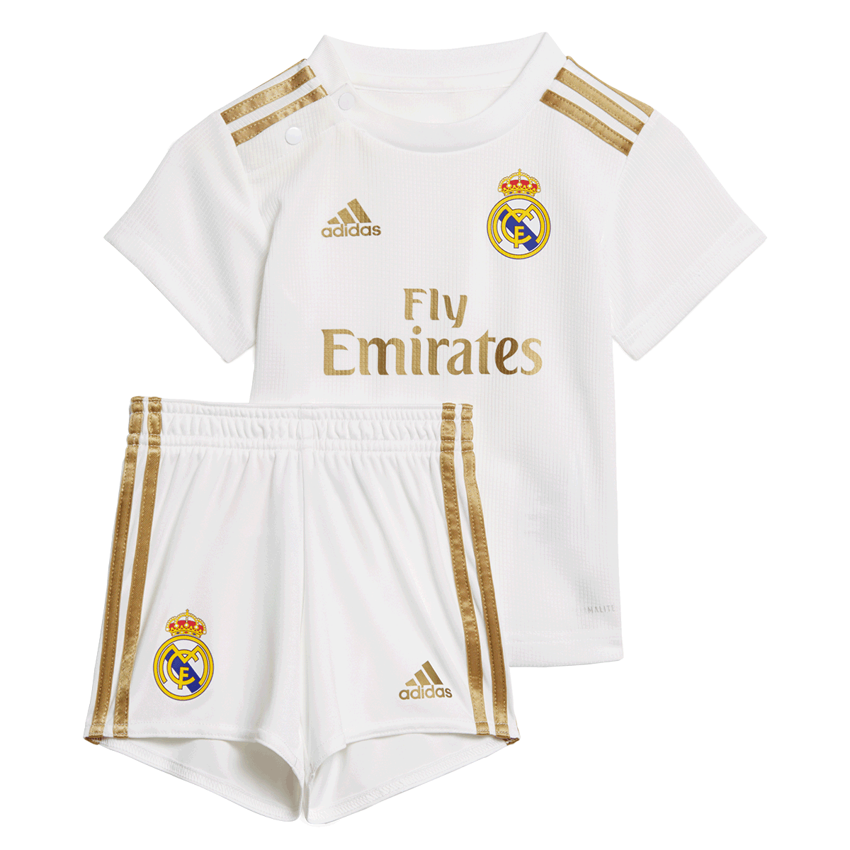 ADIDAS – Equipación oficial Real Madrid bebé 6-9 meses | Kit Adidas original