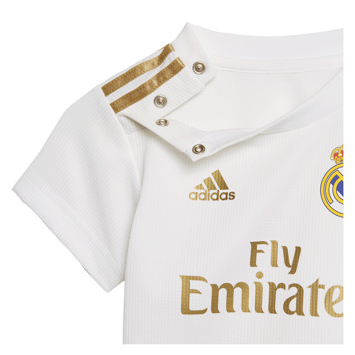 ADIDAS – Equipación oficial Real Madrid bebé 6-9 meses | Kit Adidas original - Imagen 5
