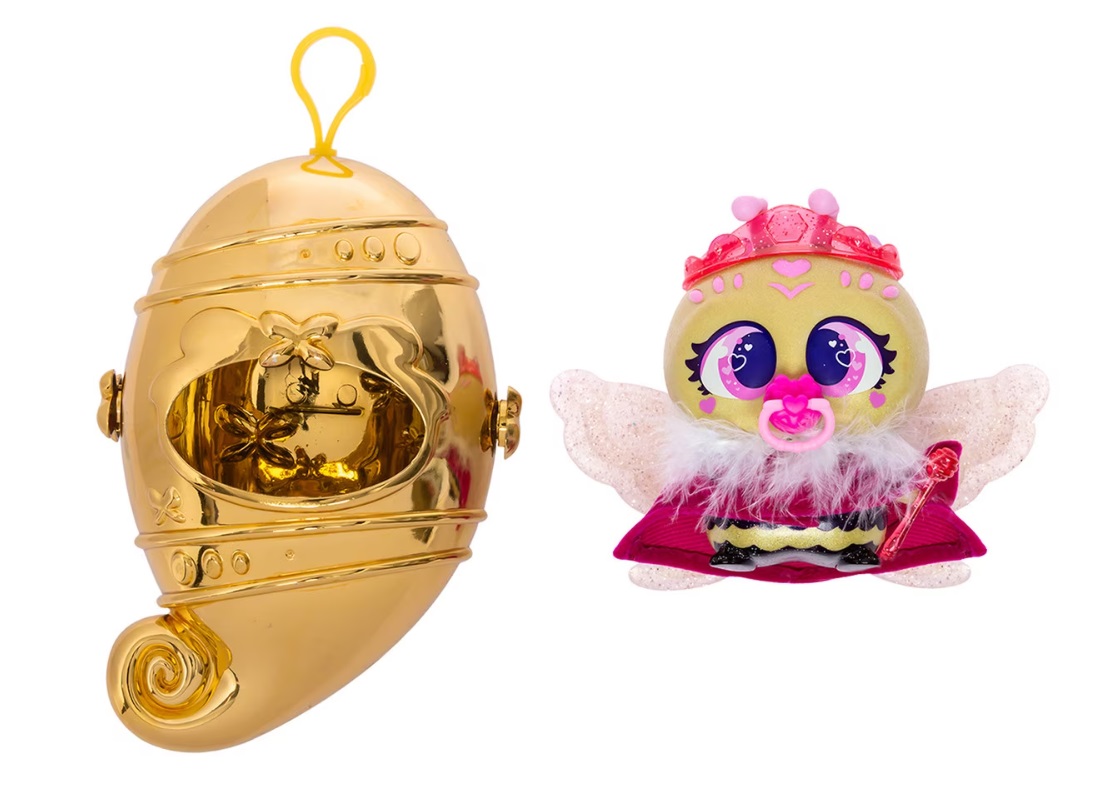 DISTROLLER – Volamerito Distroller Abeja Reina Dorado Bzz Bzz Reynis 15 cm Edición Limitada - Imagen 5
