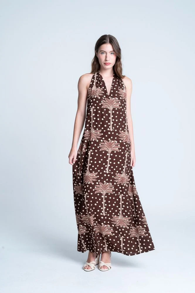 Vestido Estampado Bohemio ARKITECT - Imagen 2
