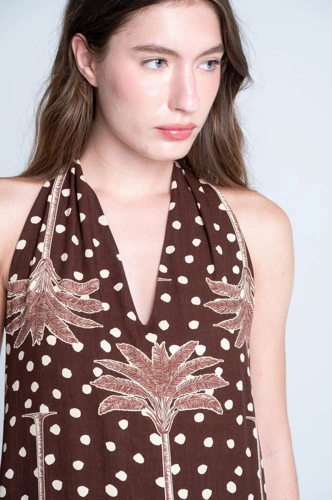 Vestido Estampado Bohemio ARKITECT - Imagen 5