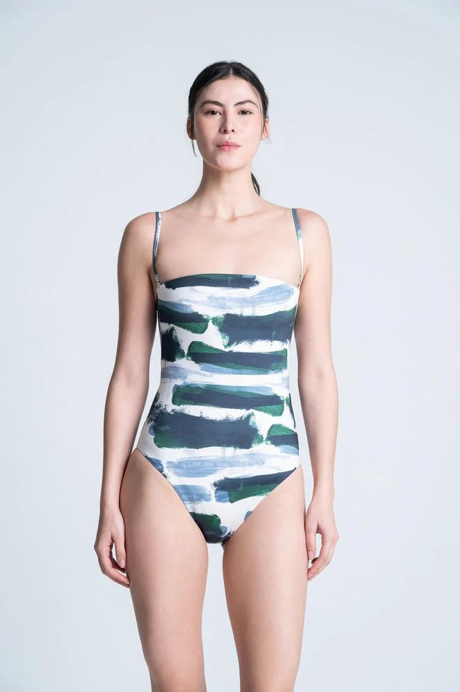 Vestido De Baño Entero BRONZINI MARIA ELENA VILLAMIL - Imagen 2