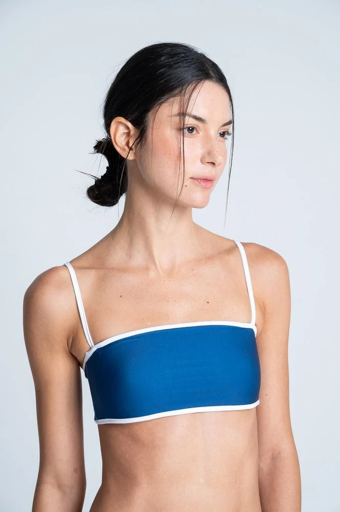 Top Vestido De Baño BRONZINI MARIA ELENA VILLAMIL - Imagen 2
