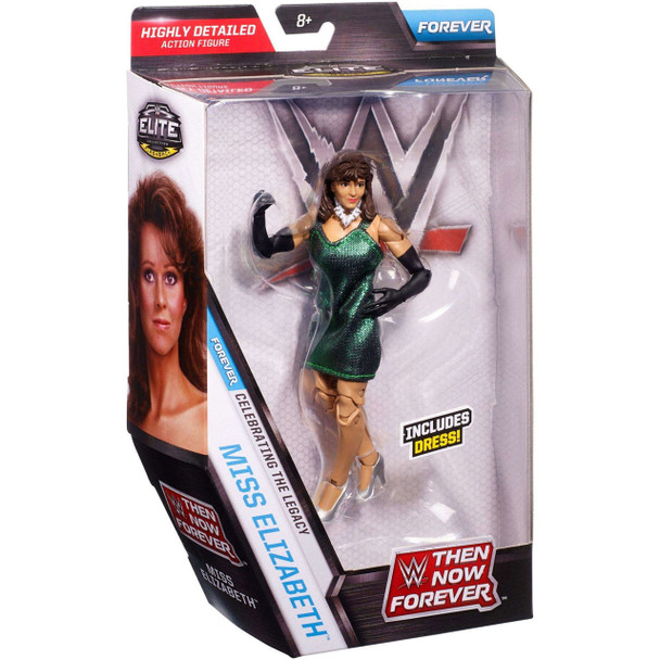 MATTEL – WWE Miss Elizabeth Elite Then Now Forever Figura Colección FBJ29 15 cm - Imagen 3