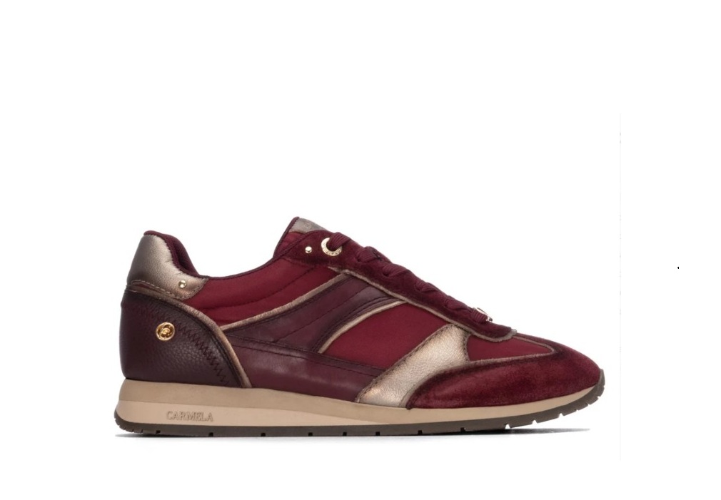 Zapatilla de mujer plana CARMELA 16423305 rojo - Imagen 2