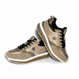 Zapatillas de mujer PEPE MOLL taupe 252910