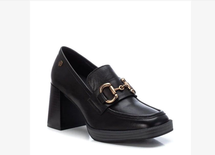Zapatos de mujer CARMELA de tacón ancho negro - Imagen 3