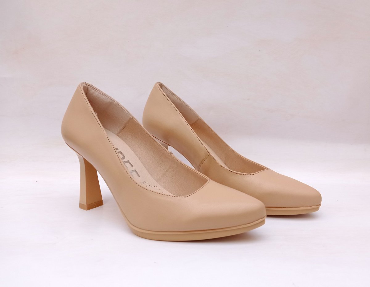 Zapatos de salón Desireé Shoes Syra8 color mandorla - Imagen 3