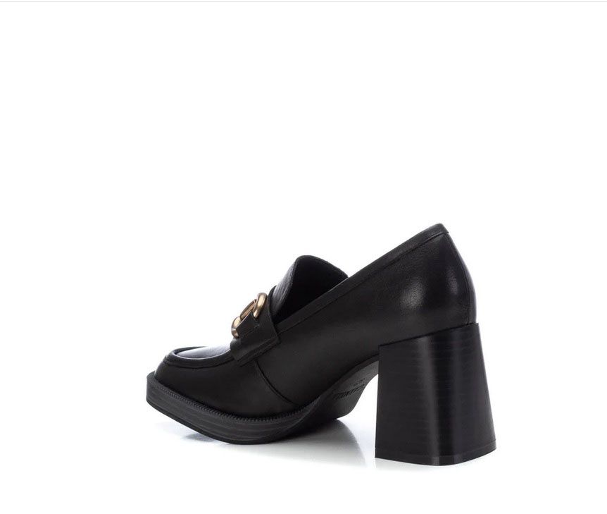Zapatos de mujer CARMELA de tacón ancho negro - Imagen 5