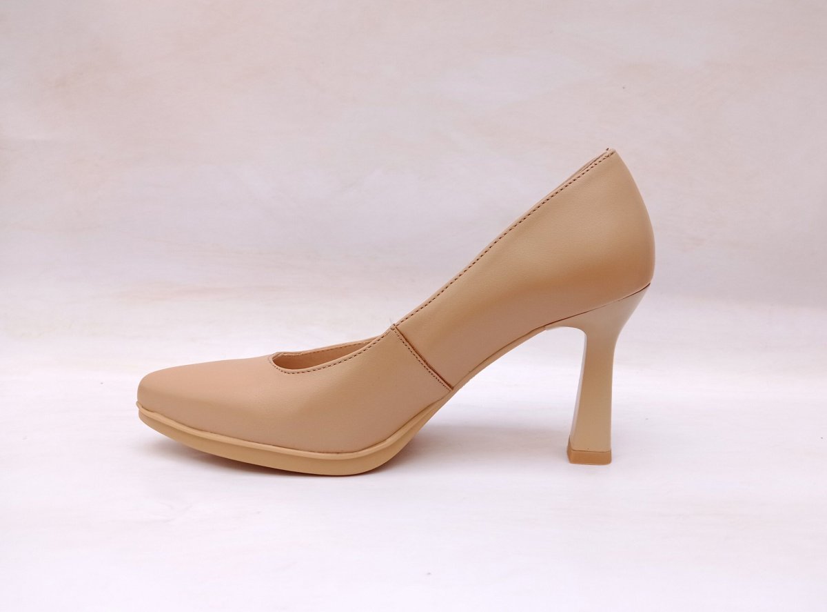 Zapatos de salón Desireé Shoes Syra8 color mandorla - Imagen 5