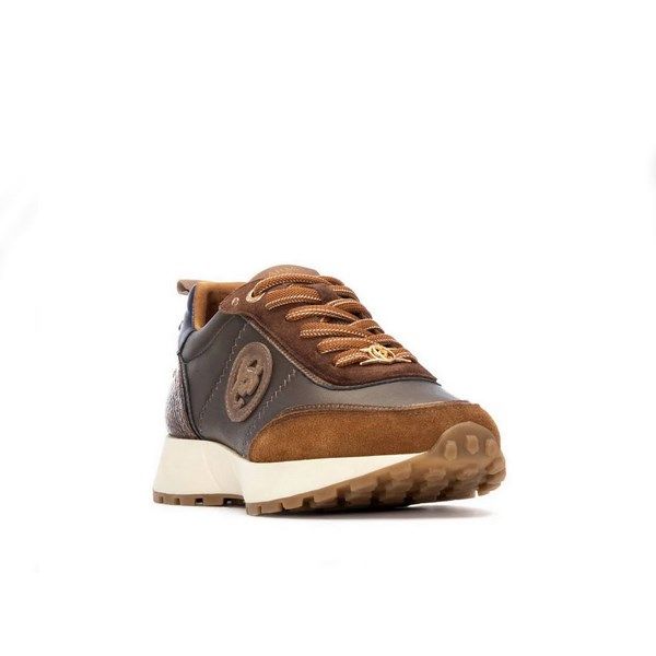 Zapatilla de mujer plano Carmela 16269901 camel - Imagen 3