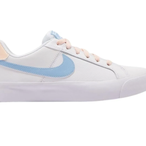 NIKE – Zapatillas Nike Court Royale AC Mujer AO2810-108 Blanco Azul Rosa Talla 40.5