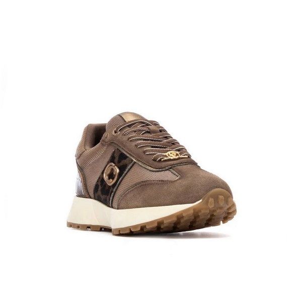 Zapatilla de mujer plano Carmela 16270202 taupe - Imagen 5