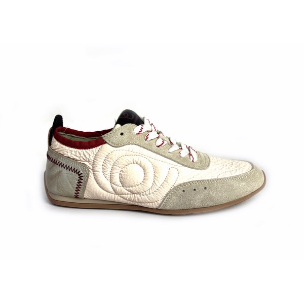 Deportivas piel mujer Elena Bloom beige - Imagen 5