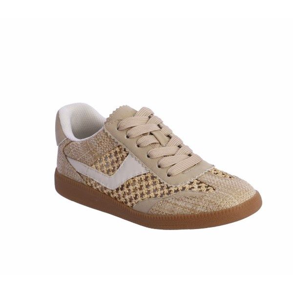 Zapatillas deportivas para mujer Amichi Lola de piel sintética rafia - Imagen 4