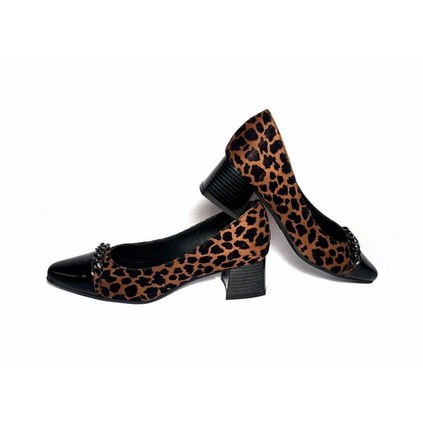 Zapatos de salón D’Chicas leopardo