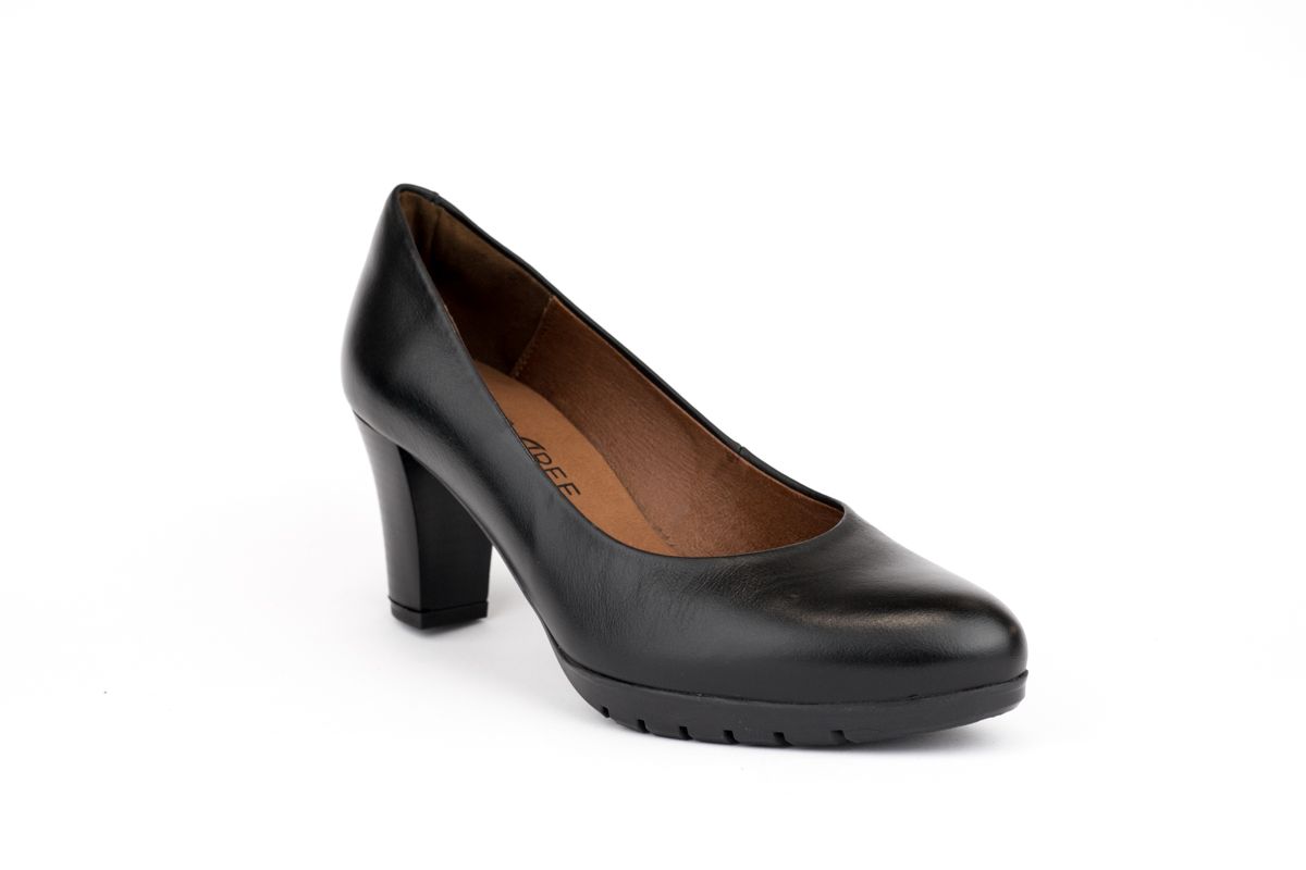 Zapatos salón piel superconfort Desireé Shoes Four8 negro
