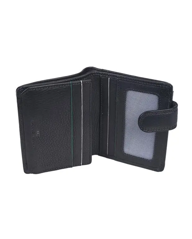 Cartera MIGUEL BELLIDO · Billetero con Monedero Exterior · En Piel · RFID · Color Negro y Marrón - Imagen 4