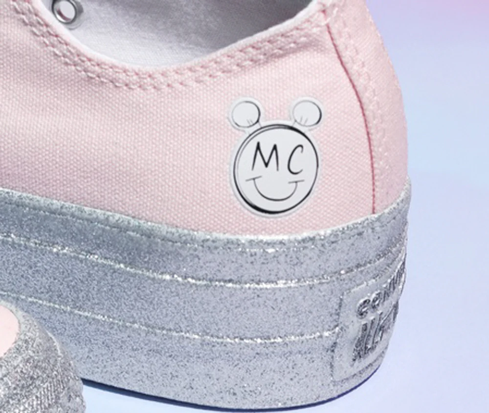 CONVERSE – Zapatillas Converse Chuck Taylor Lift Low Miley Cyrus Rosa Plataforma - Imagen 9